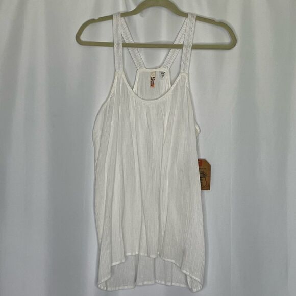 Route 66 White Tank Top size Large - Picture 1 of 7